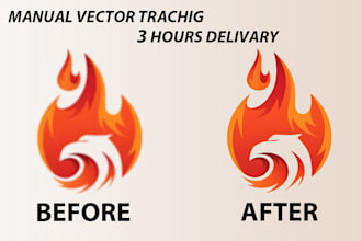do professional vector tracing