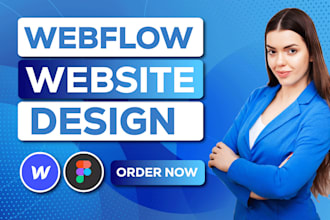 develop or design webflow website, figma to webflow, webflow expert