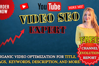 do best youtube video SEO expert and channel growth manager
