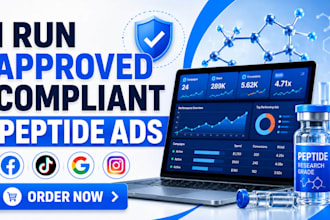run approved peptide ads peptide marketing campaigns peptide facebook ads
