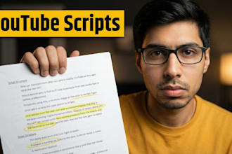 write your youtube scripts