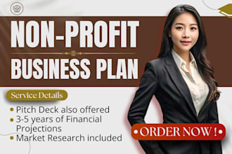 do nonprofit business plan and nonprofit grant writing