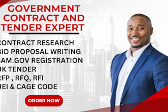write government contract, rfp, rfq, rfi, tender and bid proposal