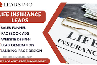 generate life insurance leads, insurance leads, life insurance lead generation,