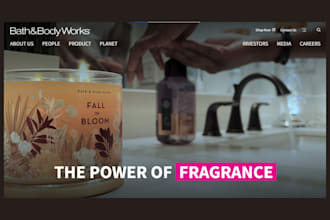 bath and body shopify store body care beauty fragrance bath and body website