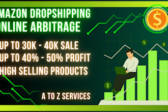 be VA for amazon online arbitrage, walmart7sams to amazon dropshipping