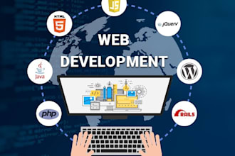 build a custom website with backend functionality