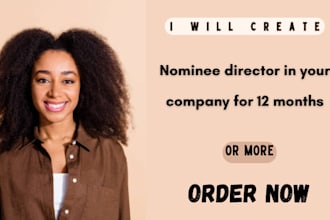 be a certified nominee director in your company for 12 months or more