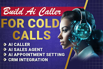 make an ai voice caller and appointment setter using vapi, bland or callin
