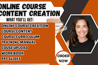 develop online course creation, ebook online course, lesson plan, anki, content