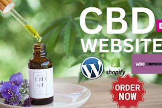 build cbd website hemp vape marijuana and cannabis ecommerce website