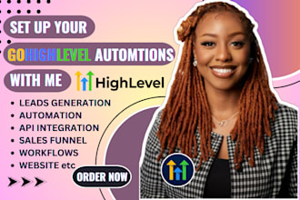 setup gohighlevel, sales funnel, go high level, ghl expert, landing page, funnel