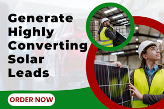 generate highly converting solar leads home owner solar panel solar website
