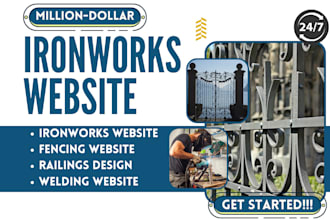 design ironworks welding decking railings roofing aluminium iron gate website