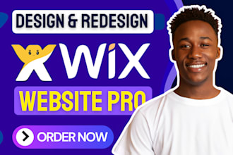 redesign wix website revamp wix rebuild edit fix wix site update wix website