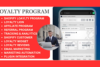 setup shopify loyalty program loyalty lion affiliate program referral program