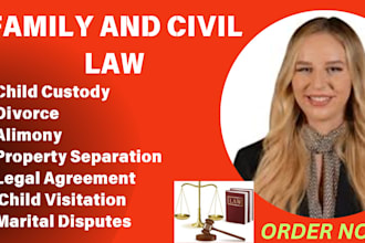 provide advice on divorce, family law, and child custody