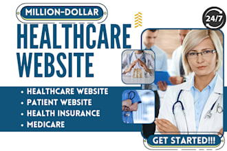 design healthcare pharmacy drug store patient health insurance patient website