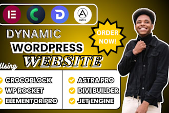 dynamic wordpress website by crocoblock divi elementor pro astra pro jet engine