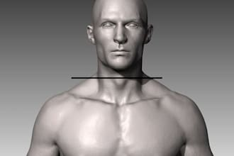 create 3d character modeling 3d character rendering 3d rigging for 3d printing
