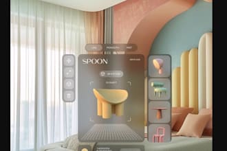 augmented reality app camera app ar furniture app vr app lidar 3d scanner app