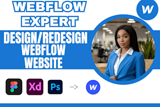 design pixel perfect webflow website redesign webflow business website expert