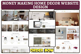 design home decor shopify interior decor dropshipping store home decor website