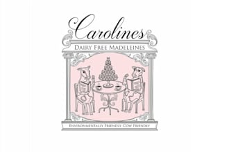 design dairy free contemporary madeleines logo