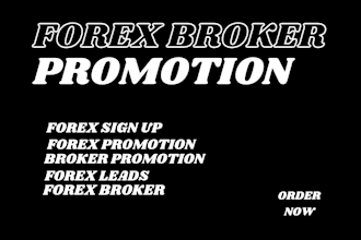 do forex broker promotion forex lead promotion forex trading link sign up