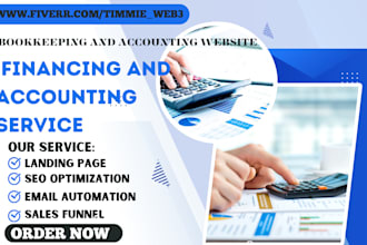 design bookkeeping and accounting website financing and accounting service