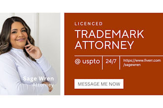 your USA, UK, canada licensed patent, trademark registration attorney, uspto