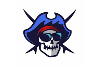 design surf mascot travel logo