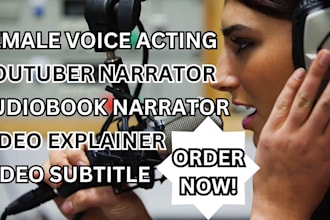 narrate your audiobook to acx standard energetic voiceover for explainer video