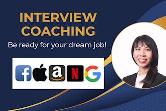 conduct mock interviews and provide feedbacks