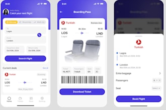 develop flight booking app, airline booking website, hotel booking app