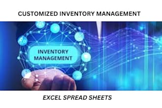 design custom inventory management spreadsheet in excel