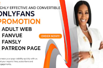 promote your onlyfans page, patreon page, fansly, fanvue to active audience