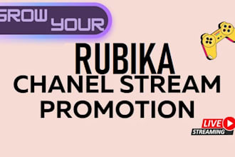 organically promote your rubika and increase your live viewers