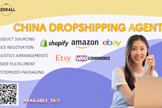 be your china sourcing and dropshipping agent,order fulfillment