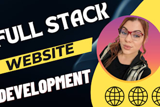 build, rebuild website development as full stack developer, front end developer