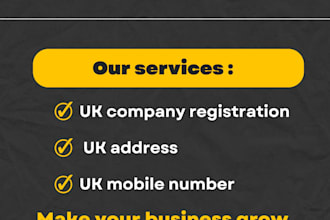 do UK company registration with office address