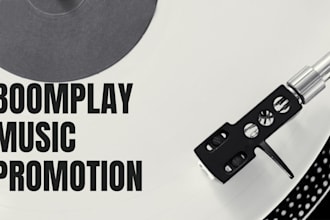 professionally promote boomplay music to grow organic audience