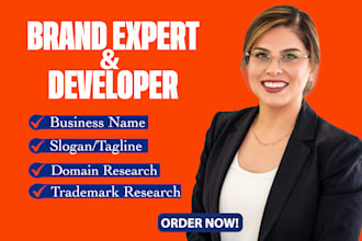 create brand name for business and brand positioning