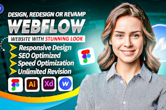 develop webflow website design, convert figma to webflow, framer website design