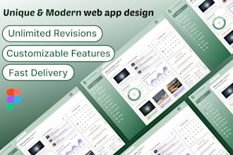 do admin dashboard, web app, CRM and lms UI UX design in figma