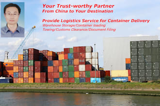 provide goods storage and container loading service in china