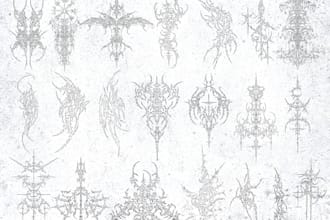 make a killer tribal and cybersigilism tattoo for you