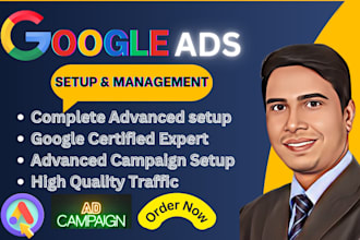 do best google ads adwords PPC campaign setup and manage
