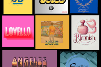 do logo, social media kit design and covers