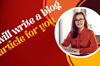 do seo article writing, blog post writing